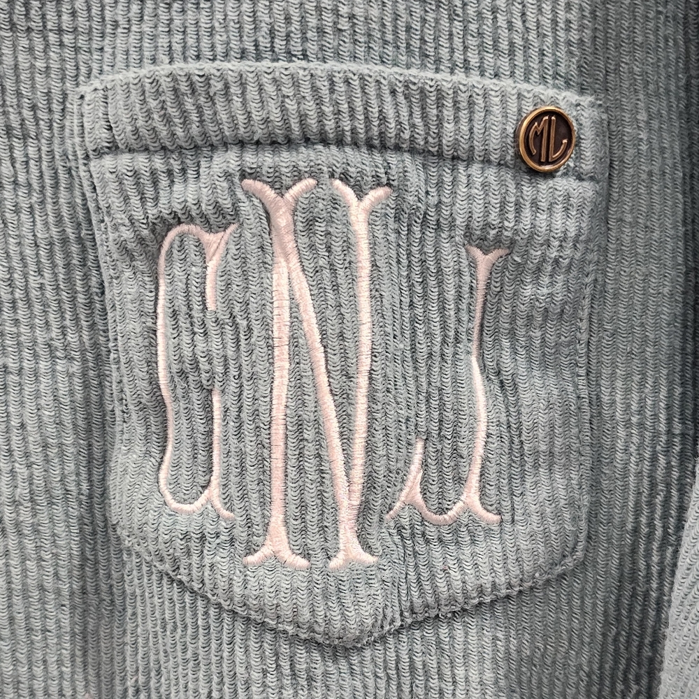 BOUTIQUE Sage green ribbed oversized sweater - Picture 2 of 5